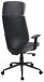 Chefsessel >Wanja< ergonomisch, Ziernähte, dunkelgrau, Filzstoff - 66x120x66cm (BxHxT)