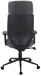 Chefsessel >Wanja< ergonomisch, Ziernähte, dunkelgrau, Filzstoff - 66x120x66cm (BxHxT)