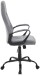 Chefsessel >Merlin< ergonomisch, kieselgrau, Webstoff - 64x111x64cm (BxHxT)