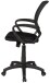 Bürostuhl >Tom< atmungsaktive, ergonomisch, schwarz, Netzstoff - 60x92x60cm (BxHxT)