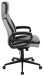 Chefsessel >Sandro< ergonomisch, grau / schwarz, Webstoff - 66x117x66cm (BxHxT)