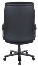 Chefsessel >Ennio< bis 180kg, Taschenfederkern, schwarz - 72x116x72cm (BxHxT)