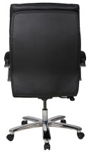 Chefsessel >Federico< bis 180kg belastbar, Taschenfederkern, schwarz - 81x113x81cm (BxHxT)