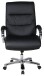 Chefsessel >Federico< bis 180kg belastbar, Taschenfederkern, schwarz - 81x113x81cm (BxHxT)
