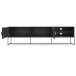 Lowboard >Asia< in Anthrazit - 180x50x40cm (BxHxT)