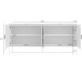 Sideboard >Asia< in Anthrazit - 180x82x40cm (BxHxT)
