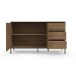 Kombikommode >Bari< in Eichenoptik Braun - 140x82x40cm (BxHxT)