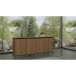 Sideboard >Bari< in Eichenoptik Braun - 175x82x40cm (BxHxT)