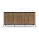 Sideboard >Bari< in Eichenoptik Braun - 175x82x40cm (BxHxT)