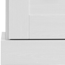 Schubkastenkommode >Motala< in Weiß - 75x80x35cm (BxHxT)