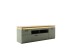 Wohnwand >MONIZ< (2-teilig) Salbei / Eiche, Lowboard 156x57x44cm, Wandboard 65x96x26cm