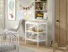 Wickelregal >Dino< in Buche Weiß, Massivholz - 79,4x95x49,8cm (BxHxT)