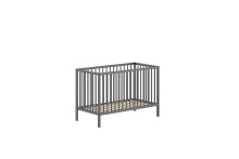 Babybett >Dino< in Buche Anthrazit, Massivholz -...