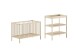 Babyzimmer-Komplettset >Dino< (2-teilig) in Buche Natur, Massivholz