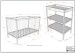 Babymöbel-Set >Dino< in Buche Anthrazit, Massivholz - 124,4x84,4x65,4cm (BxHxT)