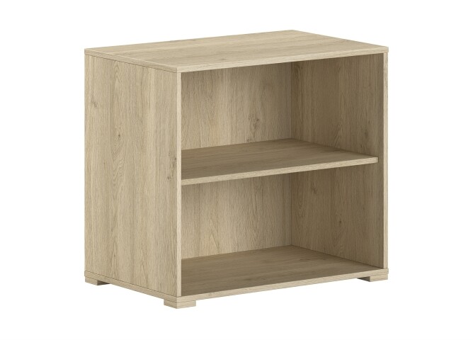 Unterstellregal >Sam< in Eiche Melamin Dekor - 67,7x61,5x43 (BxHxT)