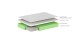 Taschenfederkernmatratze >Matratze Vipack< in Beige - 200x200x19x90 (LxBxHxT)