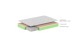 Taschenfederkernmatratze >Matratze Vipack< in Beige - 200x200x19x160 (LxBxHxT)