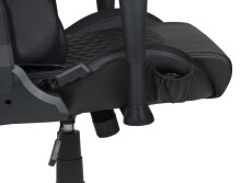 Gaming-Stuhl >Game-Rocker< LED Beleuchtung, Bezug schwarz - 66x125x66cm (BxHxT)