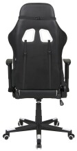 Gaming-Stuhl >Game-Rocker< Racer-Design in schwarz / weiß - 66x128x66cm (BxHxT)