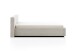 Polsterbett >Cube mit BK< Liegefläche 140x200cm, beige, Stellmaß: 180x82x227cm (BxHxT)