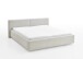 Polsterbett >Cube mit BK< Liegefläche 160x200cm, beige, Stellmaß: 200x82x227cm (BxHxT)