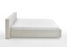 Polsterbett >Cube mit BK< Liegefläche 180x200cm, beige, Stellmaß: 220x82x227cm (BxHxT)