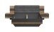 Schlafzimmer-Set >LINEA< (3-teilig) Bartex Eiche/Graphit, Schrank 280x215x60, Bett 296x97x210
