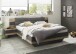 Schlafzimmer-Set >LINEA< (3-teilig) Bartex Eiche/Graphit, Schrank 280x215x60, Bett 296x97x210