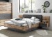 Schlafzimmer-Set >ALICANTE< (2-teilig) Alpine / Beton, Schrank 270x210x60, Bett 305,6x99,5x213,4