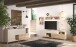 Sideboard >Morena< soft-close, Cashmere / Eiche Cadiz Nachbildung - 181x94x42 (BxHxT)
