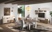 Lowboard >Morena< soft-close, Cashmere / Mercure, Holzwerkstoff - 181x67x42cm (BxHxT)