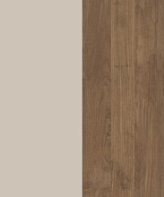 Sideboard >Morena< soft-close, Cashmere / Mercure, Holzwerkstoff - 241x94x42cm (BxHxT)