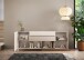 Sideboard >Morena< soft-close, Cashmere / Mercure, Holzwerkstoff - 241x94x42cm (BxHxT)
