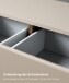 Sideboard >Morena< soft-close, Cashmere / Mercure, Holzwerkstoff - 241x94x42cm (BxHxT)