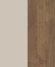 Hochkommode >Morena< soft-close, Cashmere / Mercure, Holzwerkstoff - 81x154x42cm (BxHxT)