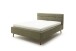 Stauraumbett >Lotte mit BK< Liegefläche 160x200cm, grün, Stellmaß: 181x105x222cm (BxHxT)