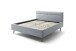 Stauraumbett >Lotte mit BK< Liegefläche 160x200cm, pastellblau, Stellmaß: 181x105x222cm (BxHxT)