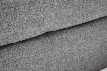 Stauraumbett >Lotte mit BK< Liegefläche 180x200cm, grau, Stellmaß: 201x105x222cm (BxHxT)
