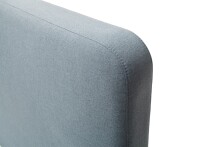 Polsterbett >Mattis< Liegefläche 120x200cm, Aspen eisblau, Stellmaß: 141x105x218cm (BxHxT)