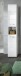 Hochschrank >Ice< in Weiß / Weiß Hochglanz - 30x185x30cm (BxHxT)