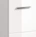 Badezimmer-Set >Ice< in Weiß / Weiß Hochglanz - 135x185x46cm (BxHxT)
