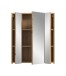 Badezimmerspiegelschrank >Ice< in artisan oak - 60x70x18cm (BxHxT)