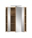 Badezimmerspiegelschrank >Ice< in artisan oak - 60x70x18cm (BxHxT)