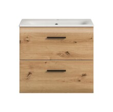 Waschtisch-Set >Ice< in artisan oak - 60x55x46cm...