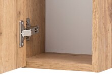 Badmöbel-Set >Nizza< (2-tlg.) in Wotaneiche - 60x35cm (BxT)