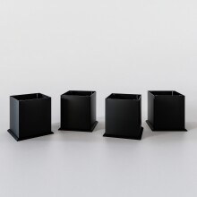 Badmöbel-Set >Nizza< (2-tlg.) in Wotaneiche - 60x35cm (BxT)
