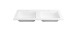 Waschtisch-Set >Nizza< (2-tlg.) in Wotaneiche, schwarz - 120x200x47cm (BxHxT)