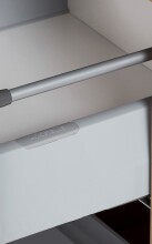 Waschtisch-Set >Nizza< (2-tlg.) in Wotaneiche, schwarz - 80x200x47cm (BxHxT)