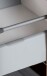 Waschtisch-Set >Nizza< (2-tlg.) in Wotaneiche, schwarz - 80x200x47cm (BxHxT)
